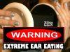 Warning! Ear Eating & Intense Wet Mouth Sounds ASMR No talking w/ Light Ear Massage & Tapping