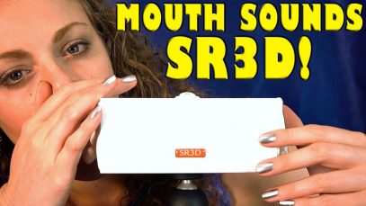 Wet ASMR Mouth Sounds on SR3D Pro microphone!!!! No Talking!