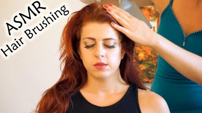 ♥ Wow! ASMR Hair Brushing, Head Massage w/ Hair Play, Soft Spoken Whisper, 3d Binaural Relaxation ♥