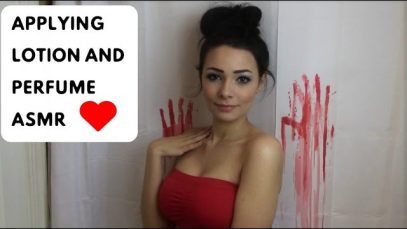 ASMR Applying Lotion and Perfume (Soft Spoken, Box Sounds, Nail Tapping)
