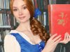 ASMR Beauty and the Beast Role Play ❤ Book sounds, Page flipping, Ear to ear whisper, Reading