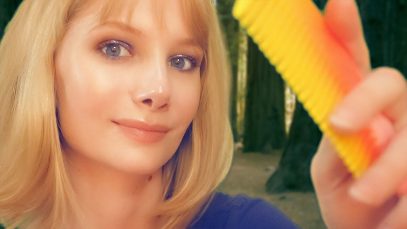 ASMR Bigfoot Haircut ? For Sasquatch Men ? Hair Brushing, Scissors, Spray, True Binaural Haircut