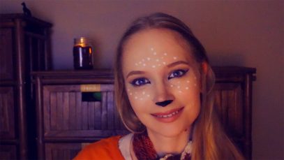 ASMR Doing Your Costume Makeup for Halloween