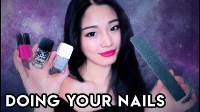 [ASMR] Doing YOUR Nails (Manicure Roleplay)