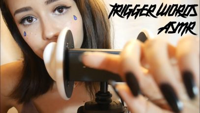 ASMR ear to ear tingles (trigger words + hand movements) – for patron ?