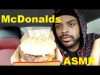 ASMR Eating McDonald’s Double Quarter Pounder (Best Burger Search Begins)