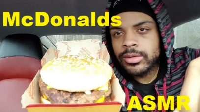 ASMR Eating McDonald’s Double Quarter Pounder (Best Burger Search Begins)