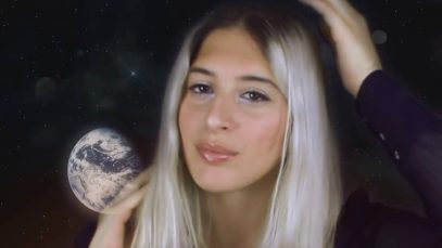 ASMR Español Te ayudo a dormir // Helping you sleep (Massage, trigger words, rattle sound