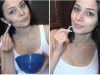 ASMR FLOSSING MY FACE?!  + Honey and Cinnamon Face Mask (Soft Spoken and Nail Tapping)
