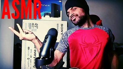 ASMR Game Salesman (PS4 Pro & 4k TV) (Roleplay)