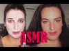 ASMR Get Ready With Me | Purifying Mask | Makeup | Hair Brushing | No Talking