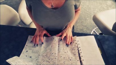 ASMR GIRL UPDATING FLIGHT MANUAL | Playing With Paper | Sorting Stuff