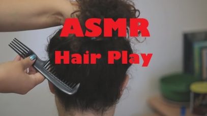 ASMR Hair Play | Scalp Massage | Soft Spoken Life Update | White Noises