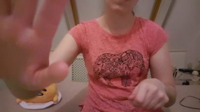 ASMR ~ Hand movements with mouth sounds ~ mic blowing ~ trigger words ~ breathing sounds