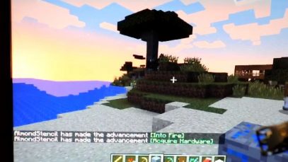 ASMR Kids Playing Minecraft and Whispering 4