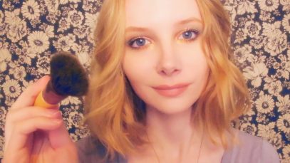 ASMR Makeup Roleplay ❤ Custom Foundation Matching Session ❤ Gloves, Personal Attention, Triggers