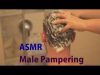 ASMR: Mens Haircut and Facial Shave + Massage | Relaxing Roleplay