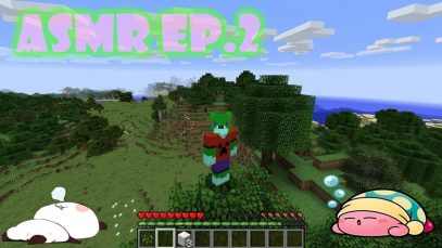 ASMR minecraft ep.2 gathering supplies :)