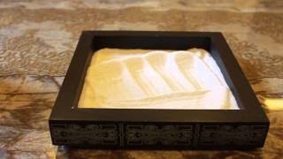 【ASMR】 mini zen garden， 花花，读信件（Mandarin）
