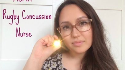 ASMR Physical exam nurse Role-play