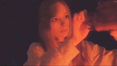 ASMR Power Outage! ~ Playing cards together and Drawing on you ~