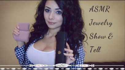 ASMR Showing You My Favorite Jewelry Pieces (Whispering, Nail Tapping)