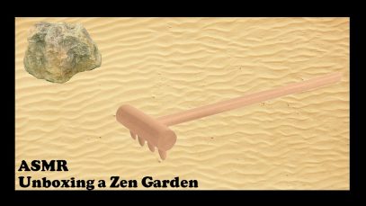 [ASMR] So Peaceful! Unboxing a Relaxing Zen Garden!