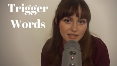 ASMR Trigger Words~ Very Soft Spoken/Semi-inaudible