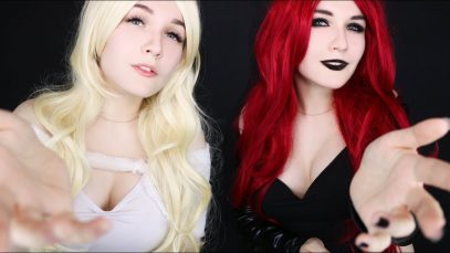 АСМР Ангел+Демон Ролевая игра ?? ASMR ? TWIN Angel+Demon RolePlay [Subtitles]