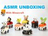 ASMR Unboxing: Minecraft & TokiDoki Figures