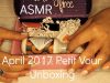 ~ASMR Unboxing Petit Vour April 2017 ~ Whispered