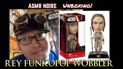 ASMR Unboxing Star wars Rey wacky wobbler Funkopop!