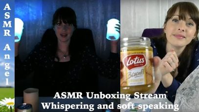 ASMR Unboxing Stream – Whispering and soft speaking