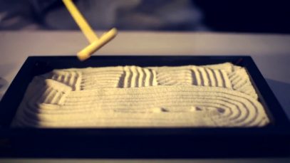 [ASMR] Zen Garden Sleep AID (decreasing brightness) 45 min No Talking