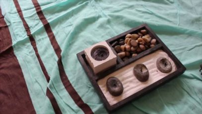 Asmr zen garden • stratching • tapping • crinkle • mouth sounds • whispering