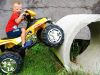 BAD BABY Unboxing And Assembling The POWER WHEEL Ride On Four Wheel 4WD ZP5128 comp