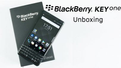 BlackBerry KEYone Unboxing – Limited Edition Black