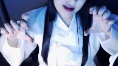 Eng Sub Korean 사극 ASMR 구미호의 유혹 Nine-tailed fox Roleplay, Ear cleaning, Walnut eating