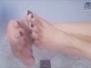 GLITTER TOES ~ FIVE MINUTES TO FUNK                   asmr  foot lover