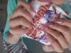 GUM SMACKING YUM ~Asmr Tapping  ❤ Badass Nails Big League Chew
