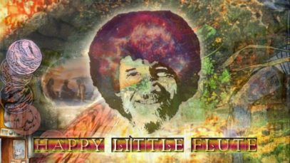 Happy Little Flute (ASMR ft Bob Ross vs Pink Floyd)