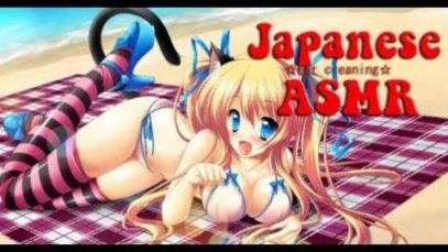 【Japanese ASMR】【HKP9871】Special Whispering With Little Sister ❤ Double ear licking ❤ Ear massage ❤