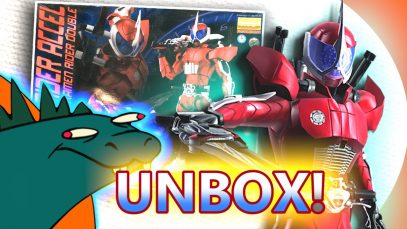 Kamen Rider W Accel Master Grade Figure Rise UNBOXING