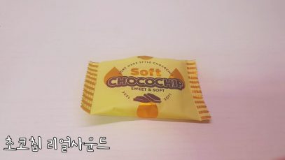 Korean asmr |초코칩 이팅사운드 | Chocochip eating sound | 학생ASMR