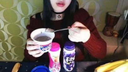 Korean ASMR 제설작업 팥빙수 고드름먹기 Juice ice, adzuki-bean ice dessert eating sound