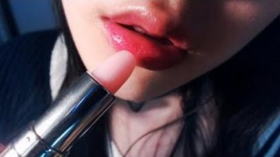 Korean ASMR 립제품 발라보며 입소리 Mouth smacking, Mouth sound, Tongue Clicking, Lip sound