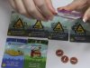 Machi Koro ASMR (relaxing whispered card game  unboxing and game play explanation)