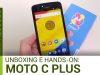 Motorola Moto C Plus: unboxing e primeiras impressões | TudoCelular