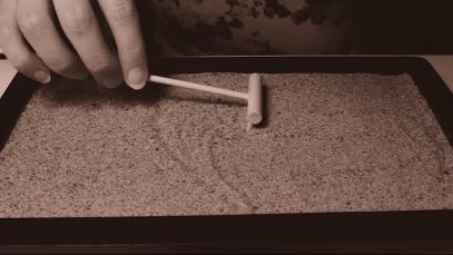 Sleep Therapy ~  Sand Raking & Sand Drawing Zen Garden ASMR Sounds