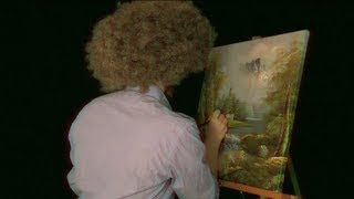 Time Travel Tuesday: Bob Ross – ASMR – Soft Spoken, Engraving, Tapping, Whispering
